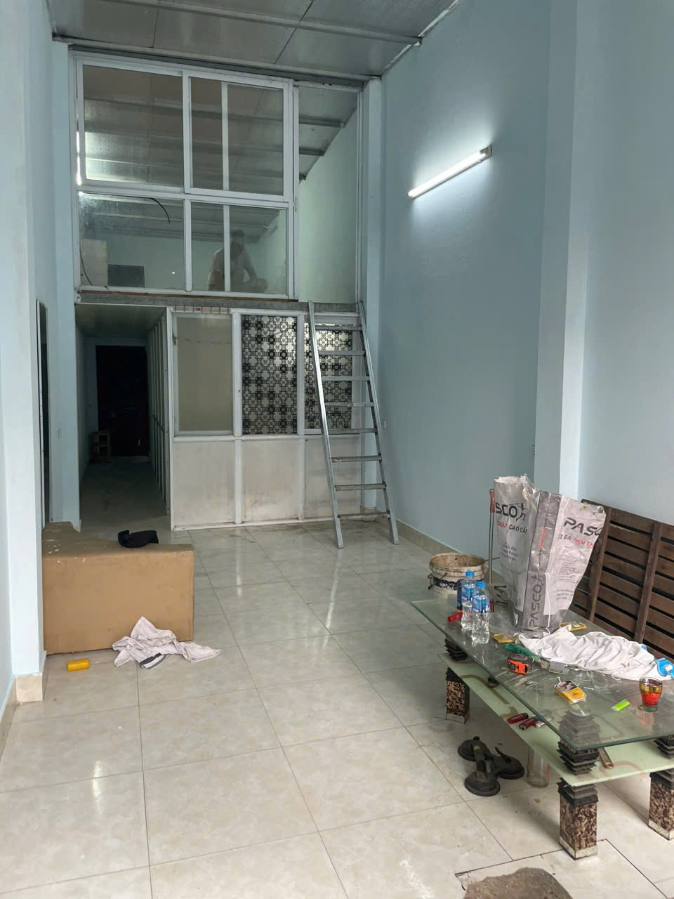 cho thuê nhà Hoàng Mai, Trương Định chỉ 5 Triệu, 50m2 x 1.5 tầng, 2 ngủ ở gđ, nhóm sv - Ảnh chính